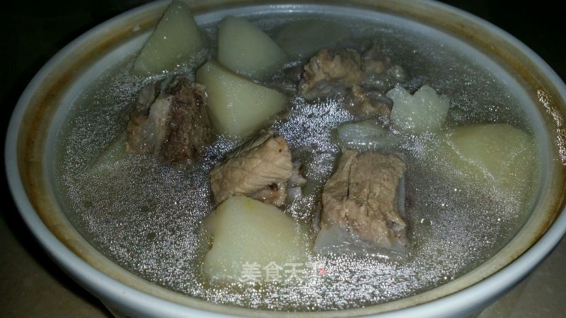 Yam Pork Bone Soup recipe