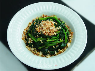 Nuts Spinach recipe