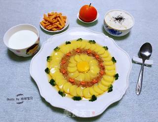 Sun Tofu Flower#豆腐# recipe