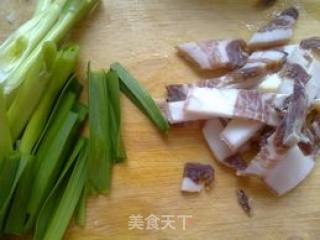 Stir-fried Winter Bamboo Shoots with Bacon recipe