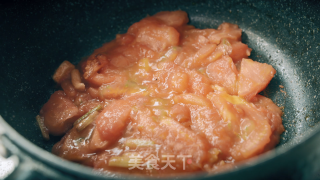 Sweet and Sour Appetizer~tomato Snail Powder recipe