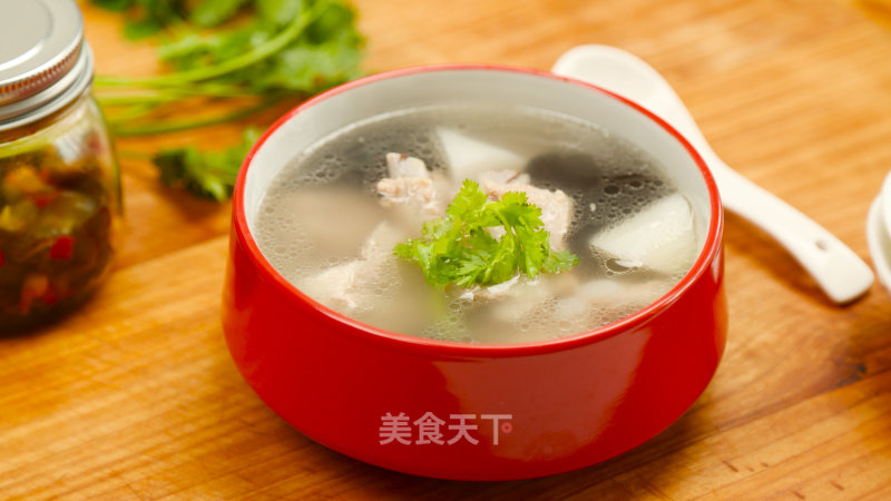Yam Pork Ribs Soup recipe