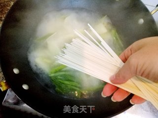 Potato and Bean Noodles recipe