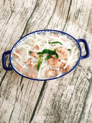 Hakka Special Breakfast with Lean Meat and Boiled Rat Dumplings recipe