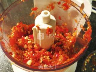 Homemade Red Fantian Chopped Chili recipe