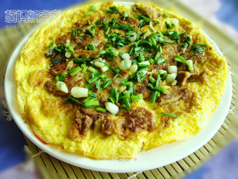 Fish Intestine Omelette recipe