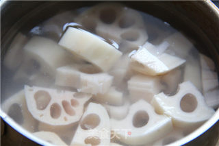 Osmanthus Lotus Root Soup recipe