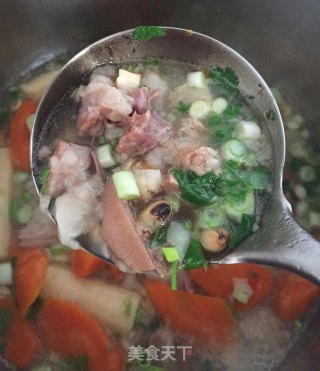 Warm Stomach Lamb Soup recipe