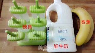 Banana Milk Popsicle recipe