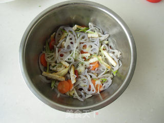 Mixed Lotus Root Slices recipe