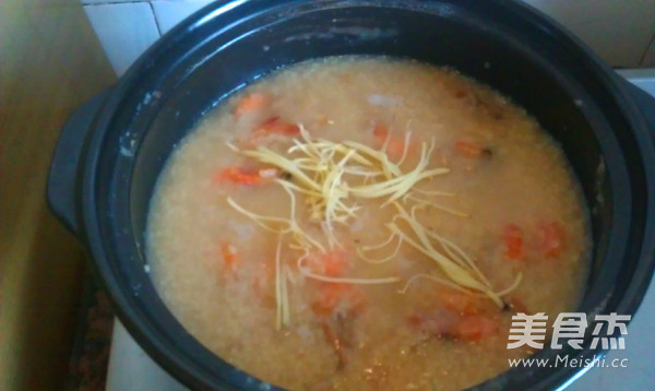 Dried Shrimp Congee recipe