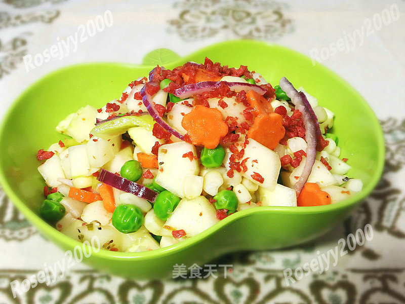 Cucumber Corn Salad recipe