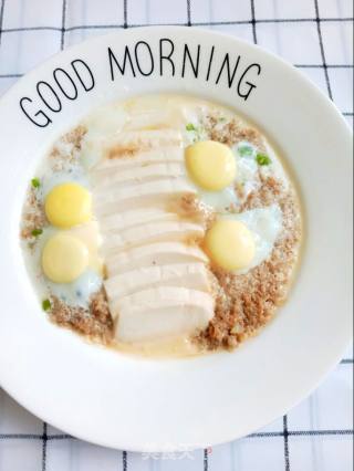 Steamed Egg with Soft Tofu recipe