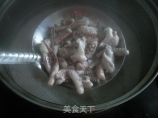Fried Squid with Chives recipe