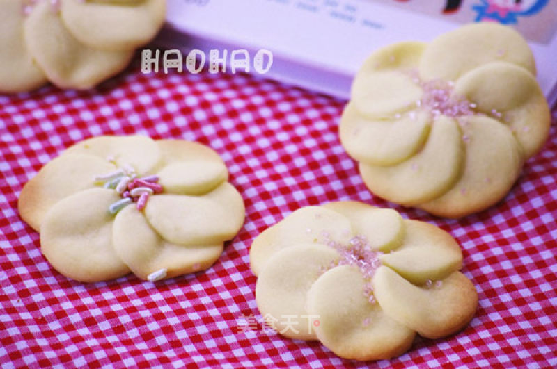 Flower Biscuits recipe