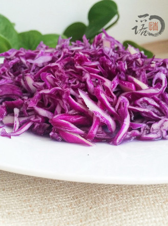 Purple Cabbage Salad