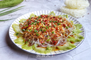 Steamed Loofah Vermicelli recipe