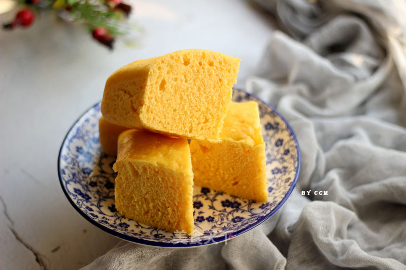 Carrot and Yam Steamed Cake---nutritious and Healthy Baby Food recipe
