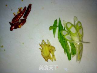 Fried Bacon with Potato Chips recipe
