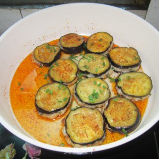 Fish Puree Eggplant Box recipe