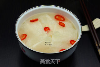 Sweet and Sour and Refreshing Radish recipe