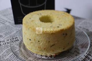 Chive Pork Floss Chiffon Cake recipe