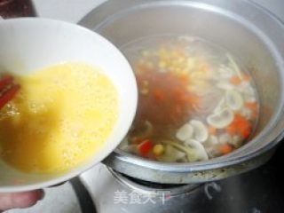 Mushroom Corn Soup recipe