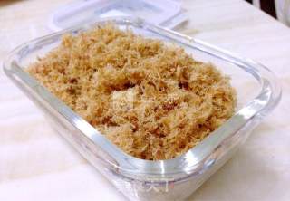 The Little Prince's Complementary Food-original Flavored Pork Floss recipe