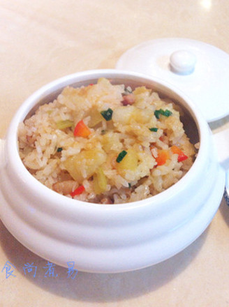 Potato Pork Belly Braised Rice