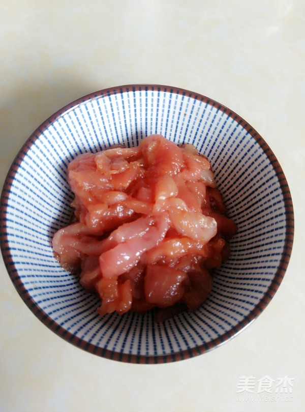 Stir-fried Pork with Dried Cabbage recipe