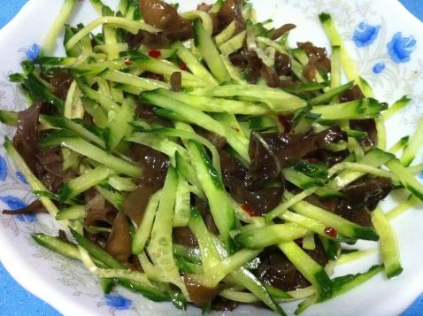 Cold Fungus Cucumber recipe