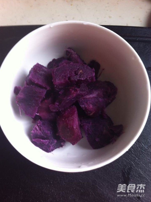 Purple Sweet Potato Multigrain Rice Paste recipe