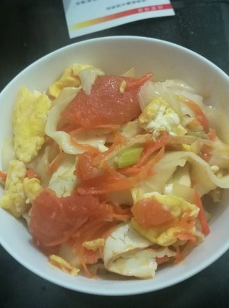 Fried Noodles with Tomato and Egg