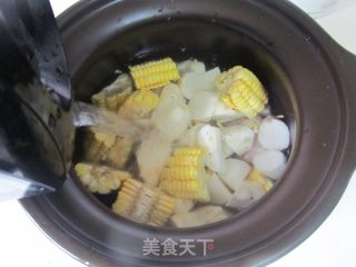 Corn Yam Cob Bone Soup recipe