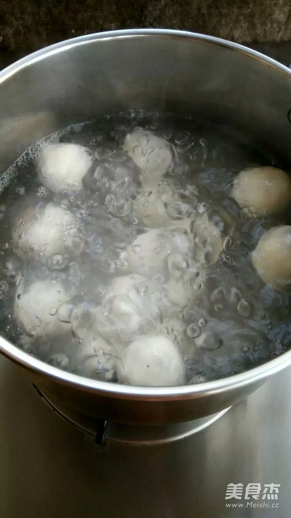 Black Sesame Nut Gnocchi recipe