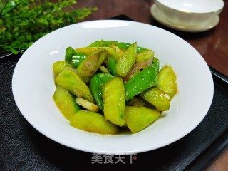 Vegetarian Fried Cucumber recipe