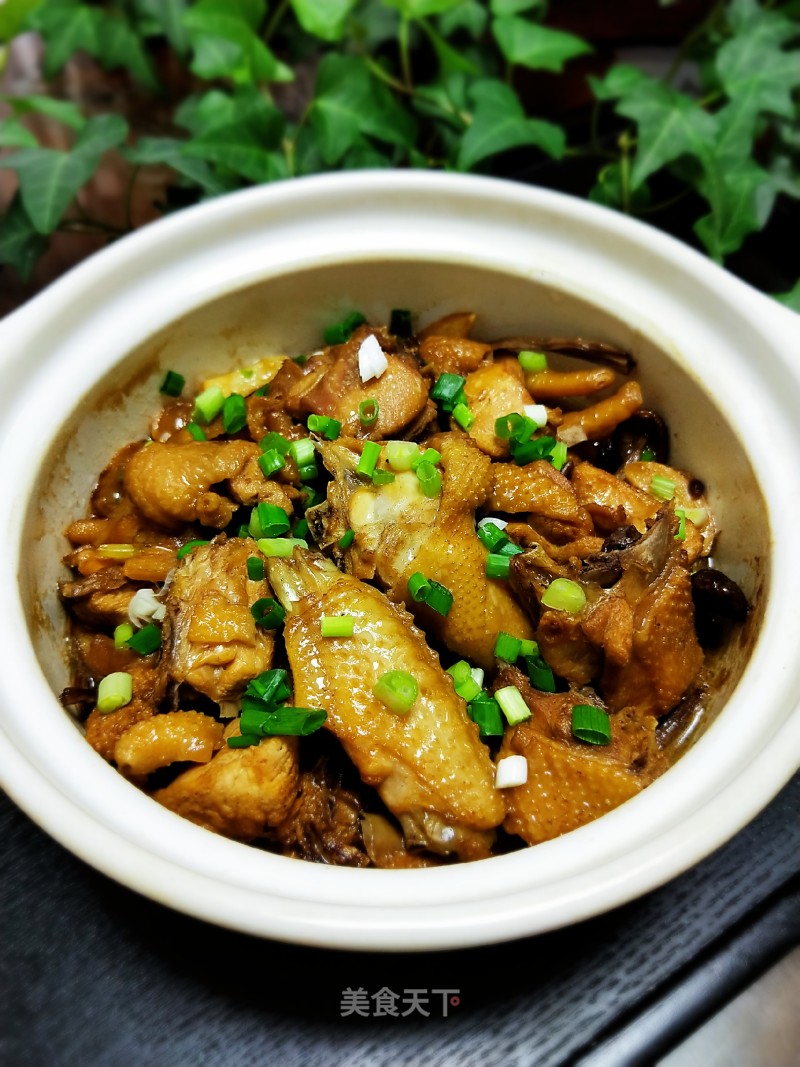 Stewed Chicken with Tea Tree Mushroom recipe