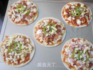 #aca烤明星大赛# Mini Pizza recipe