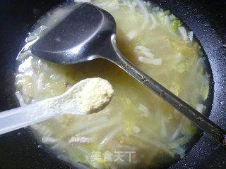 Pickled Mustard Pork and Cabbage Soup recipe