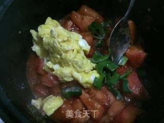 Tomato Scrambled Eggs recipe