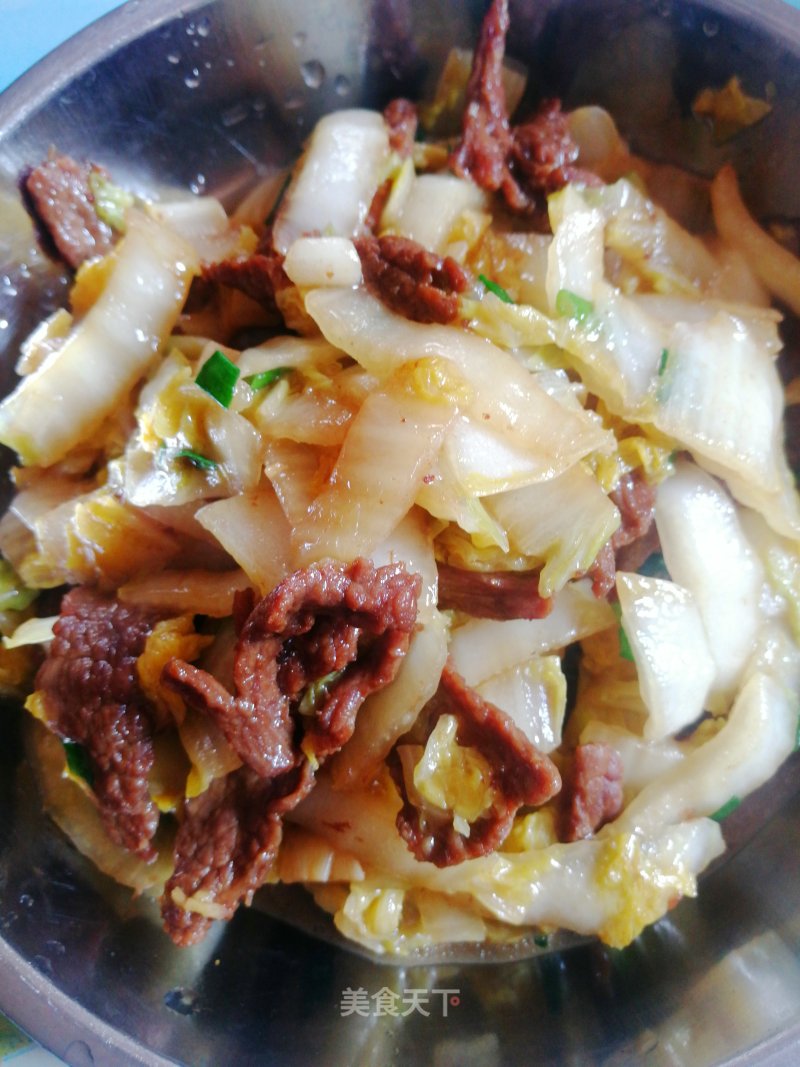 Stir-fried Baby Vegetables with Beef recipe