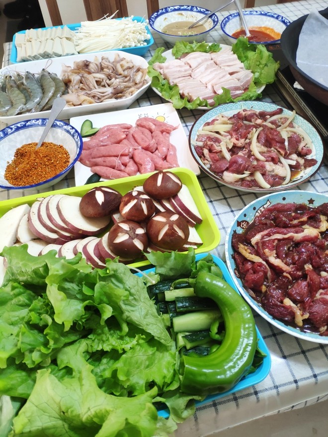 🇰🇷family Version of Korean Barbecue 👪 🍴 (with Secret Recipe for Cured Meat)🍻