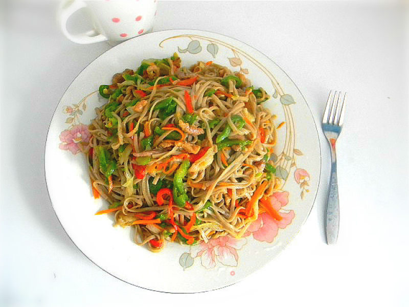 Stir-fried Soba Noodles recipe