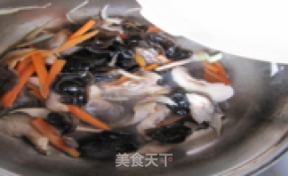 Fried Fungus with Fresh Mushrooms recipe