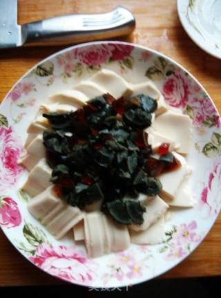 Preserved Egg Lactone Tofu recipe