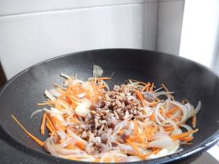 #下饭菜# Fried Pork with Onion and Carrot recipe