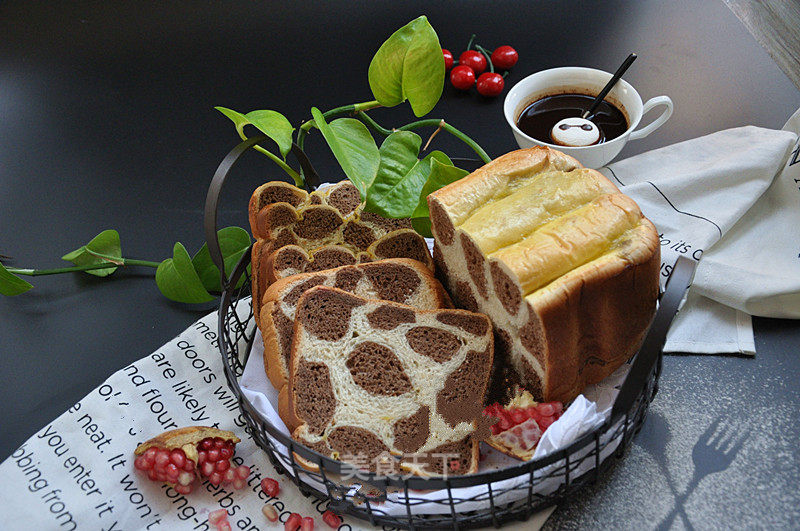 Giraffe Striped Toast recipe