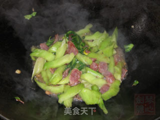 [beautiful, I Am The Master]-stir-fried Pork with Chinese Sausage recipe