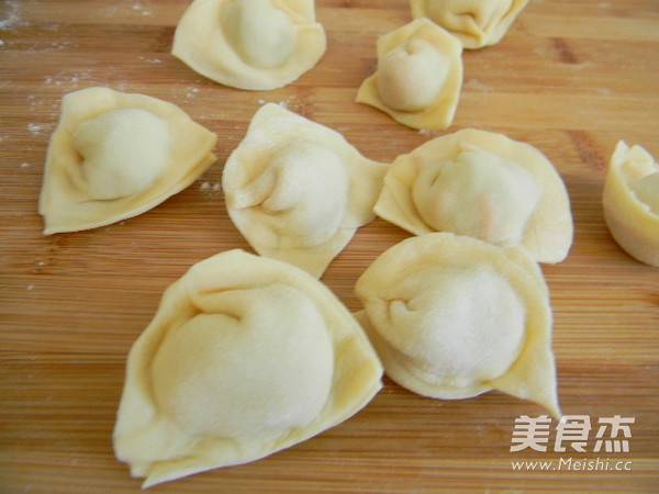 Fried Egg Wonton recipe