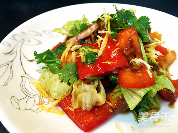 This is How You Should Eat Salad in Summer | Asian Mango Chili Sand recipe